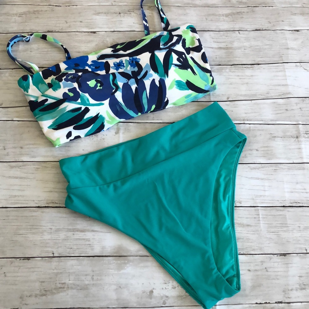 Aerie Bandeau Swim Set